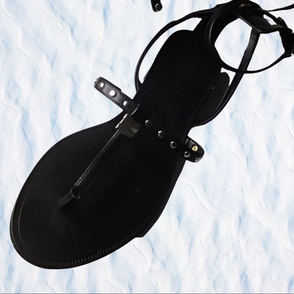 ZARA BLACK SANDALS FLASH - Picture 5 of 5